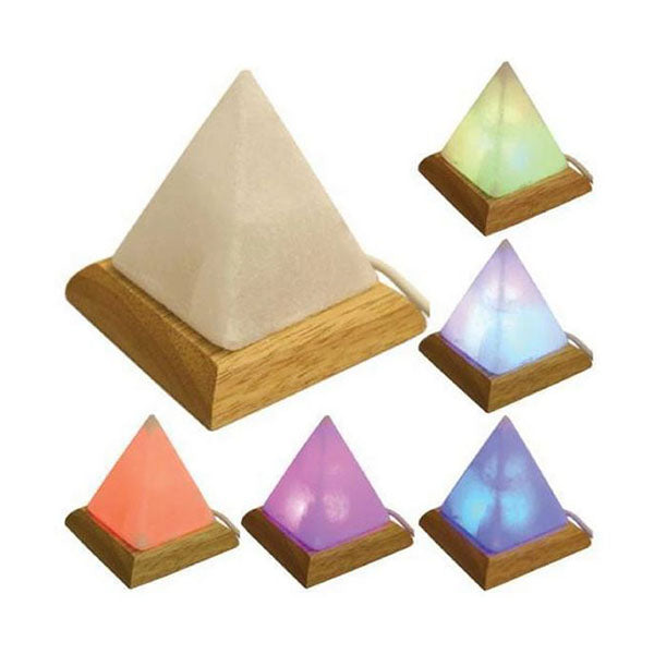 Usb Colour Changing Himalayan Pink Salt Lamp Rock Light Multicolour