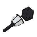 Outdoor Solar Lamps 3 Pcs Led Black