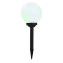 Outdoor Solar Lamps 3 Pcs Led Spherical 20 Cm Rgb