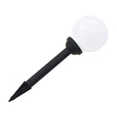 Outdoor Solar Lamps 4 Pcs Led Spherical 15 Cm Rgb