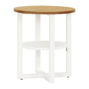 Lamp Table 40X50 Cm Solid Oak Wood