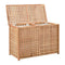 Laundry Bin 67 Cm Solid Walnut Wood