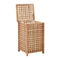 Laundry Bin 39X39X65 Cm Solid Walnut Wood