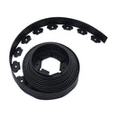 Flexible Lawn Edging With 30 Pegs 10 M 5 Cm