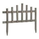 Lawn Edgings 10 Pcs Firwood 440 Cm