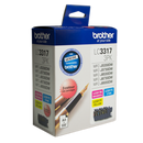 Brother LC3317 Ink Cartridge - 3 Colour Value Pack