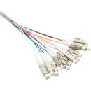 Fibre Pigtail Lc Om1 Multimode 1M 12 Pack Rainbow