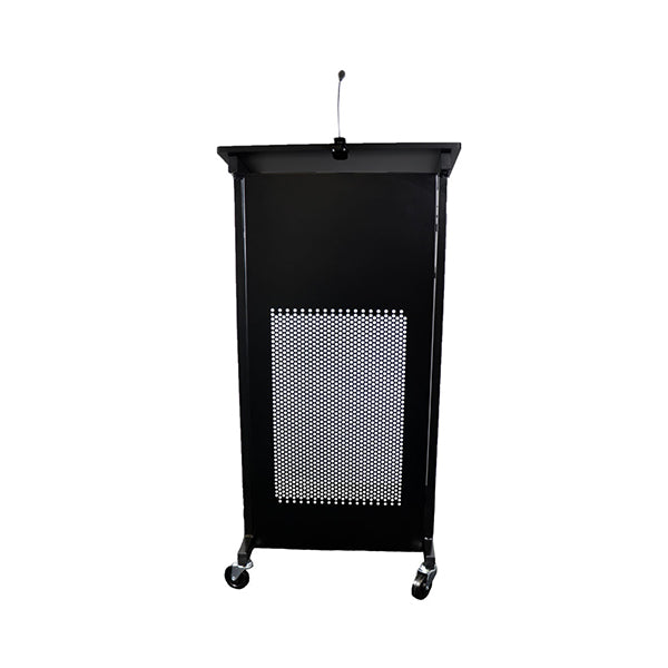 Dash Heavy Duty Lectern 1200Mm H X 445Mm W X 450Mm D Black