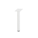 Edge Workstation 90Deg Post Leg 50Mm X 50Mm X 705Mm H White