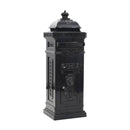 Pillar Letterbox Aluminium Vintage Style Rustproof