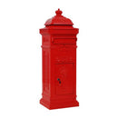 Pillar Letterbox Aluminium Vintage Style Rustproof