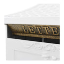 Pedestal Letterbox Aluminium Vintage Style Rustproof