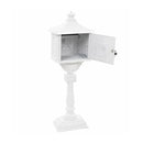 Pedestal Letterbox Aluminium Vintage Style Rustproof