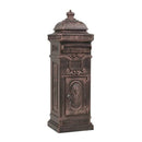 Pillar Letterbox Aluminium Vintage Style Rustproof