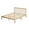 Wooden Bed Frame Queen Full Size Mattress Base Timber
