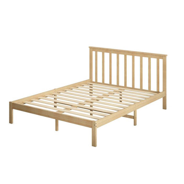 Wooden Bed Frame King Single Full Size Mattress Base Timber