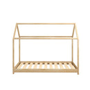 Bed Frame Single Wooden Timber House Frame Wood