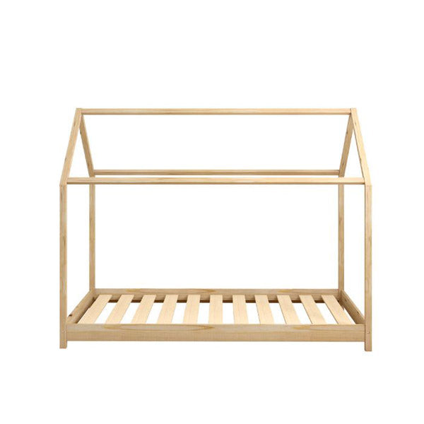 Bed Frame Single Wooden Timber House Frame Wood
