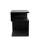 Bedside Tables Drawers Side Table Wood Nightstand Black