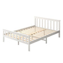 Wooden Bed Frame Double Size Mattress Base Solid Timber Pine Wood