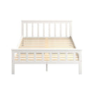 Wooden Bed Frame Queen Size Mattress Base Solid Timber Pine Wood