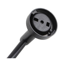 800Mm Cuttable Bathroom Towel Rail Stainless Steel Black