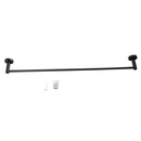 800Mm Cuttable Bathroom Towel Rail Stainless Steel Black