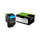 Lexmark 708Hce Cyan High Yield Corporate Toner Cartridge