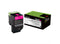 Lexmark 708Hme Magenta High Yield Corporate Toner Cartridge 3K