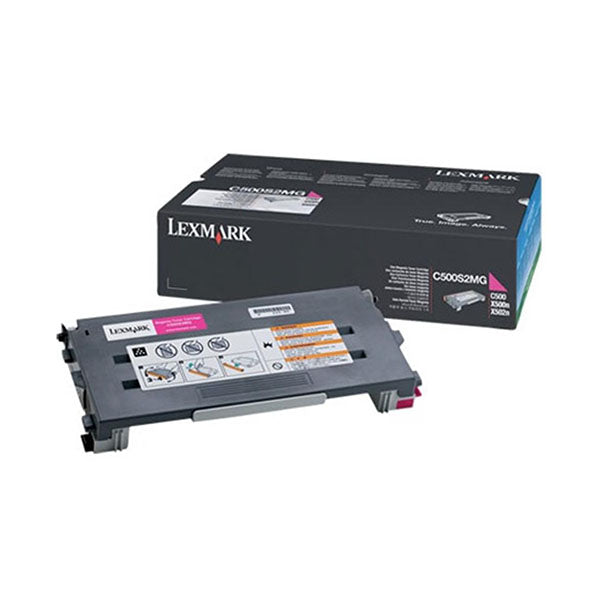 Lexmark C500S2Mg Magenta Toner Yield 1500 Pages