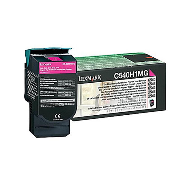 Lexmark C540H1Mg Magenta Toner Yield 2K Pages