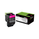 Lexmark 808Xme Magenta Extra High Yield Corporate Toner Cartridge