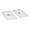 Lids For Gn 1 1 Pan 2 Pcs Stainless Steel