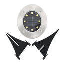Solar Ground Lights 8 Pcs Led Lights