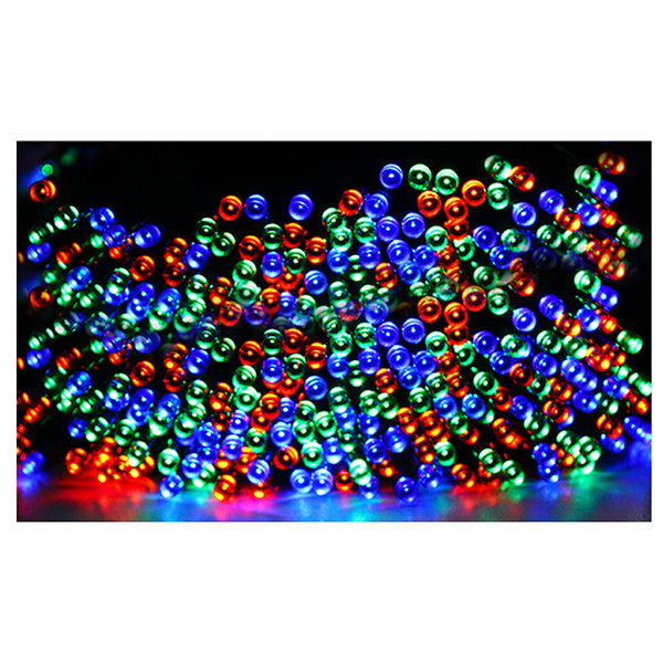 42M 400 Led String Solar Powered Fairy Lights Garden Christmas Decor