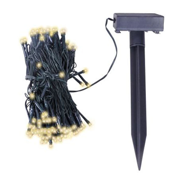 Led Solar String Lights Warm White Christmas Decoration