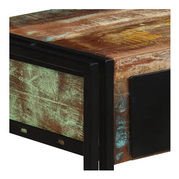 Console Table Solid Reclaimed Wood 120X30X76 Cm