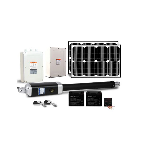 Lockmaster 40W Swing Gate Opener Solar Power Electric Remote 600Kg