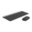 Logitech Mk470 Slim Wireless Keyboard And Mouse Combo 2Ghz Graphite