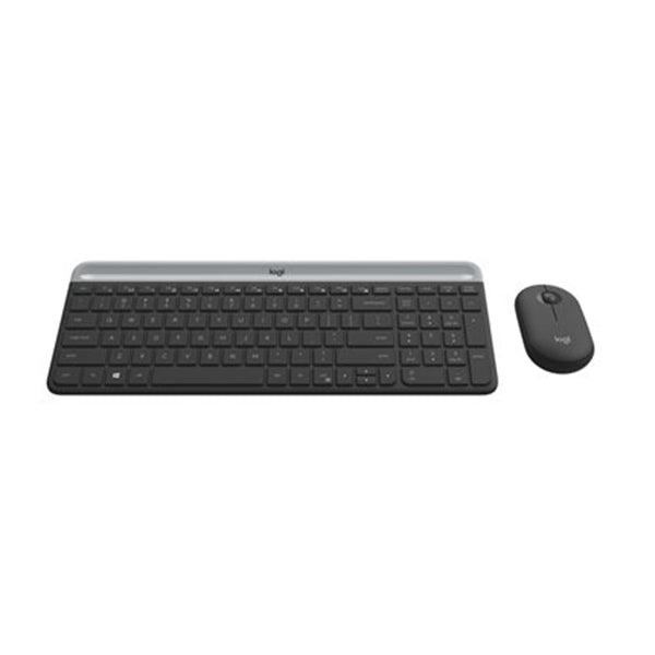 Logitech Mk470 Slim Wireless Keyboard And Mouse Combo 2Ghz Graphite