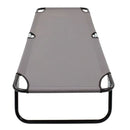 Folding Sun Lounger Steel Frame