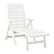 Folding Sun Lounger 72X189X96 Cm Plastic