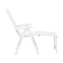 Folding Sun Lounger 59X108X108 Cm Plastic