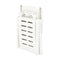 Folding Sun Lounger 72X189X96 Cm Plastic