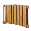 Sun Lounger Solid Acacia Wood Brown