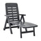 Folding Sun Lounger 72X189X96 Cm Plastic