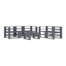 6 Piece Garden Pallet Lounge Set Pinewood Grey
