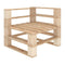 6 Piece Garden Lounge Set Wood Pallets