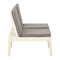2 Piece Garden Lounge Set With Cushions Plastic White