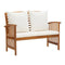 5 Piece Garden Lounge Set With Cushions Solid Acacia Wood